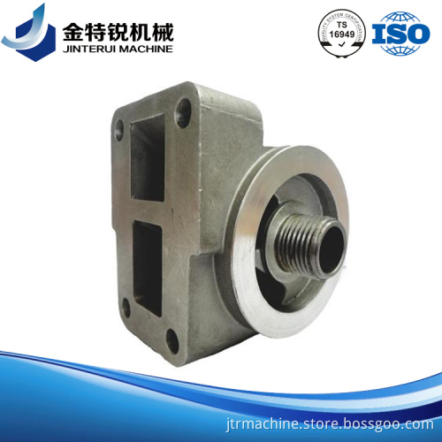 Manufacturer aluminium auto parts with oxidizing blackening in China